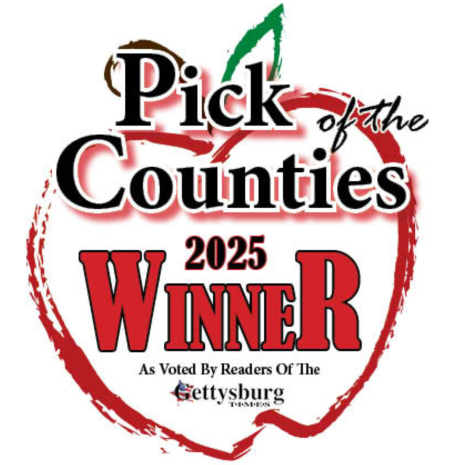 Pick of the County. For the 6th consecutive year, we are proud to have been selected as a winner by the Gettysburg Times readers voting to determine and then highlight the best of Adams County services, establishments and professionals.